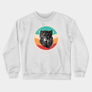 Vintage Wolf Crewneck Sweatshirt